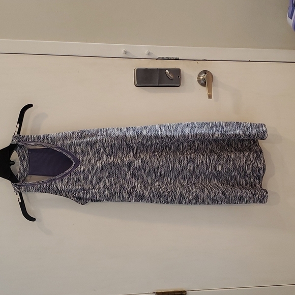 MPG Purple and Gray Racerback Travel Dress S like new - Picture 5 of 6